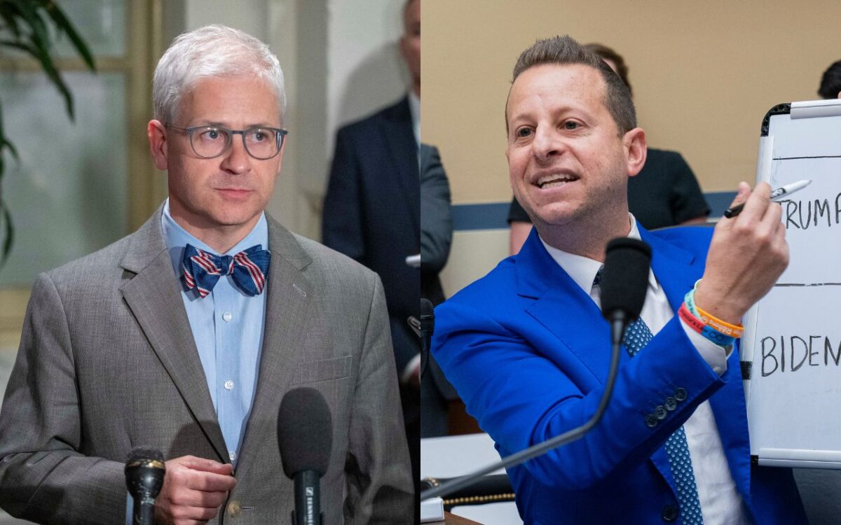 Patrick McHenry and Jared Moskowitz