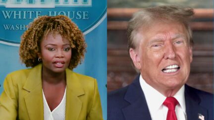 Biden Spox Jean-Pierre Blasts Pro-Trump Media Promoting Jan 6 Rioters — An 'Insult To Those Who Lost Their Lives'