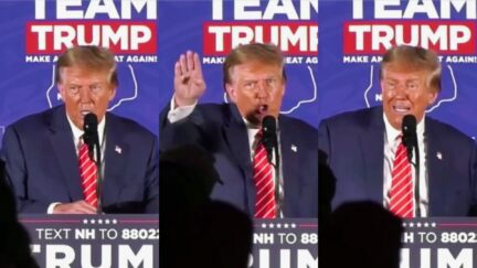 'Bing! Bing! Ding!' Trump Does Stunning Riff On Missile Defense