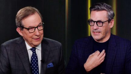 CNN's Chris Wallace Stunned To Learn Mad Men's Jon Hamm Was Almost His Daddy — In A Movie