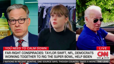 'Deranged!' CNN's Jake Tapper Cruelly Mocks MAGA For Sussing Out Taylor Swift-NFL-Biden Power Nexus