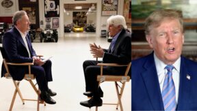 Piers Morgan Asks Jay Leno If He Worries 'What Happens To This Country' If Trump Beats Biden