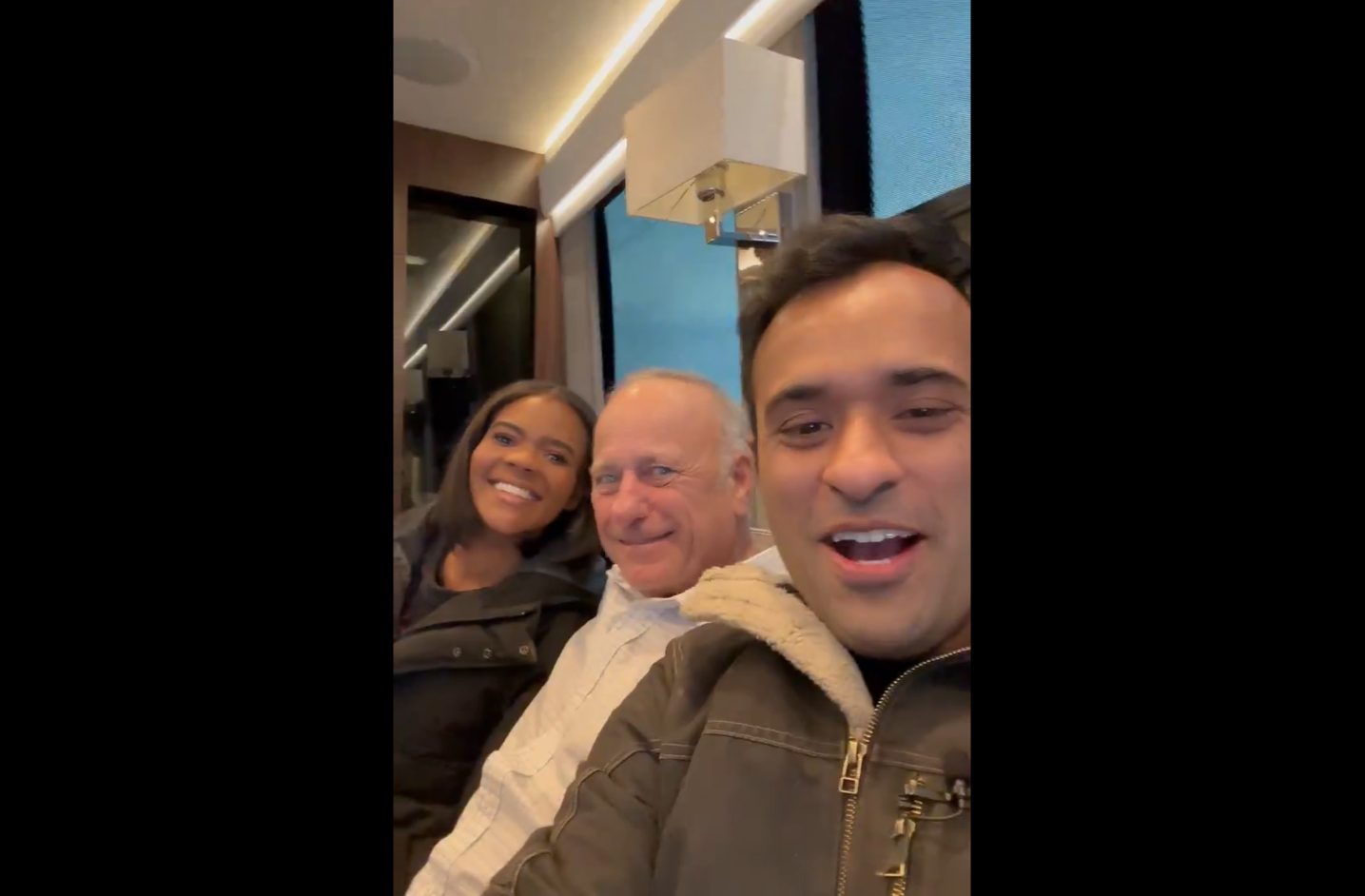 Vivek Ramaswamy Campaigning With Disgraced Racist Steve King