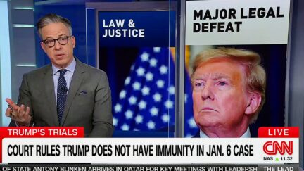 CNN's Jake Tapper Torpedoes Trump Immunity Appeal Rant With Bone-Dry One-Liner-2024-02-06