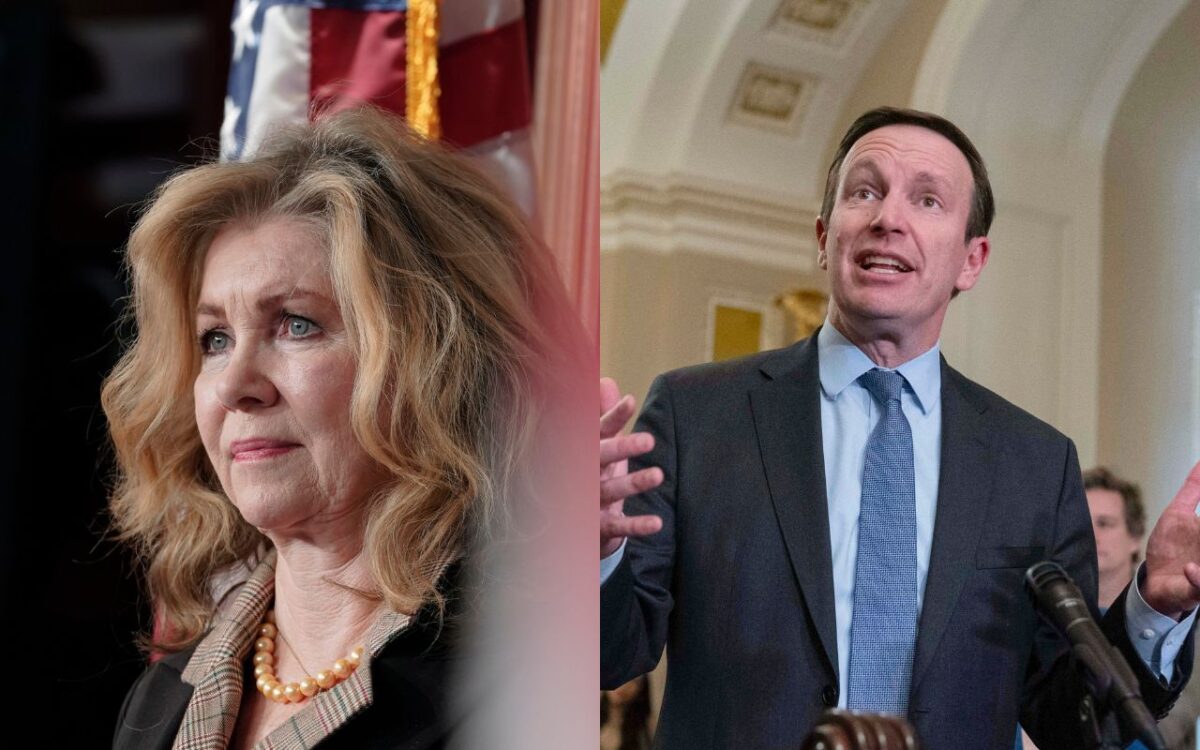 Marsha Blackburn and Chris Murphy