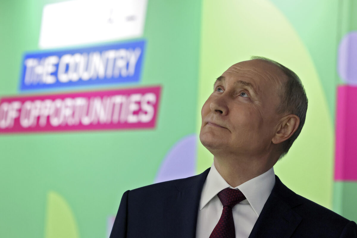 Russian President Vladimir Putin