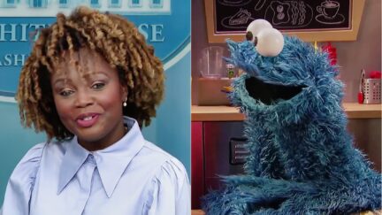 Briefing Room Erupts In Laughter As Reporter Asks If Biden ‘Has Full Confidence in Cookie Monster’