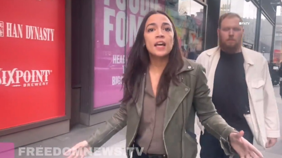 ‘It’s F*cked Up, Man!’ AOC Loses It on Protestors Following Her Out of Movie Theater
