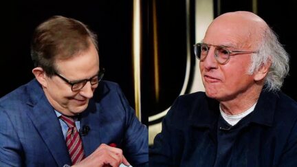 Stunning Chris Wallace-Larry David Exchange Somehow Includes Barbara Walters And 'Giving Head'