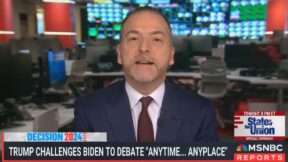 Chuck Todd Mocks Trump for Wanting Biden Debate