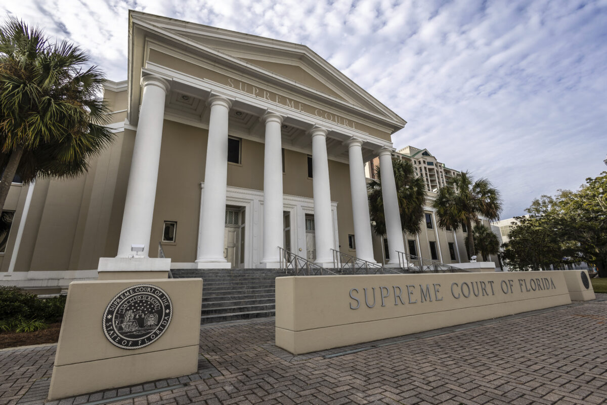 Florida Supreme Court building in Tallahassee