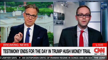 CNN's Jake Tapper Fact-Checks Daniel Dale's Fact Check Of Trump's Courthouse Rant Dismissing Racist Charlottesville Rally