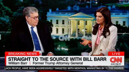 CNN's Kaitlan Collins Taken Aback When Bill Barr Refuses To Say Biden Not Behind Hush Money Trial