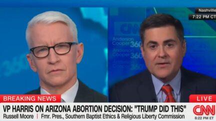 Anderson Cooper and Russell Moore