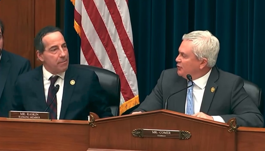Raskin LOSES IT on Comer in Hearing: ‘You Have Not Identified a Single Crime!’