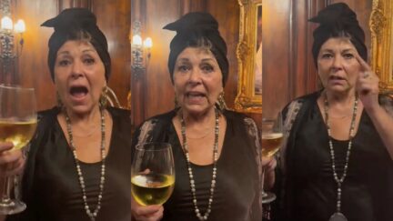 Roseanne Barr rants at Mar-a-Lago