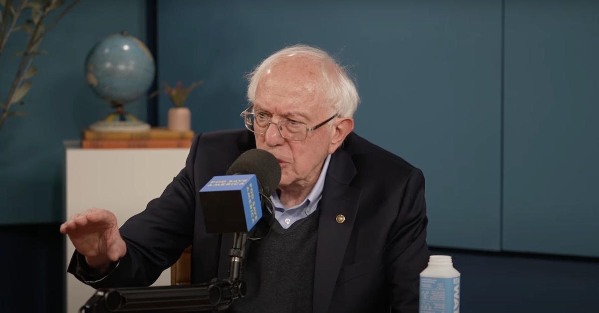 Bernie Sanders Responds to Biden's 'Ceasefire' Talk