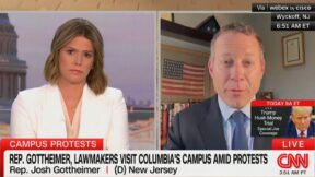 Josh Gottheimer Says He'd Be Concerned Sending Kids to Columbia University After Witnessing Protests