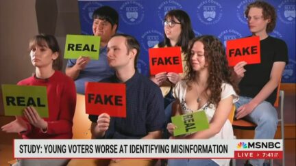 Gen Z voters trying to identify misinformation