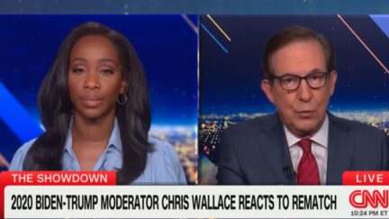 Abby Phillip and Chris Wallace