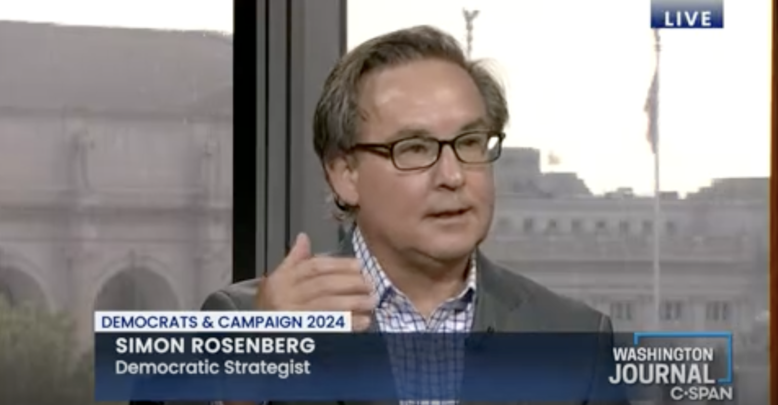 Simon Rosenberg Democratic Strategist Threatens to End New Yorker Interview