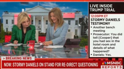 MSNBC Anchors Crack Up Over Stormy Daniels Testimony