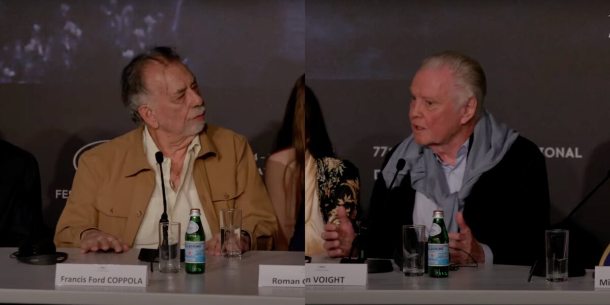 Francis Ford Coppola, Jon Voight Talk Trump at Cannes