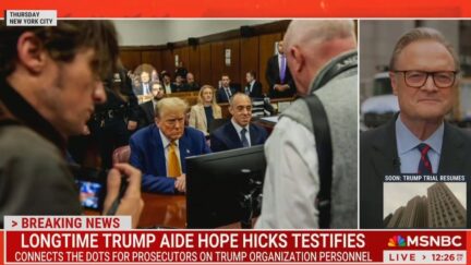 Lawrence O'Donnell Saws Trump Show Him 'Crazy Face' in Court