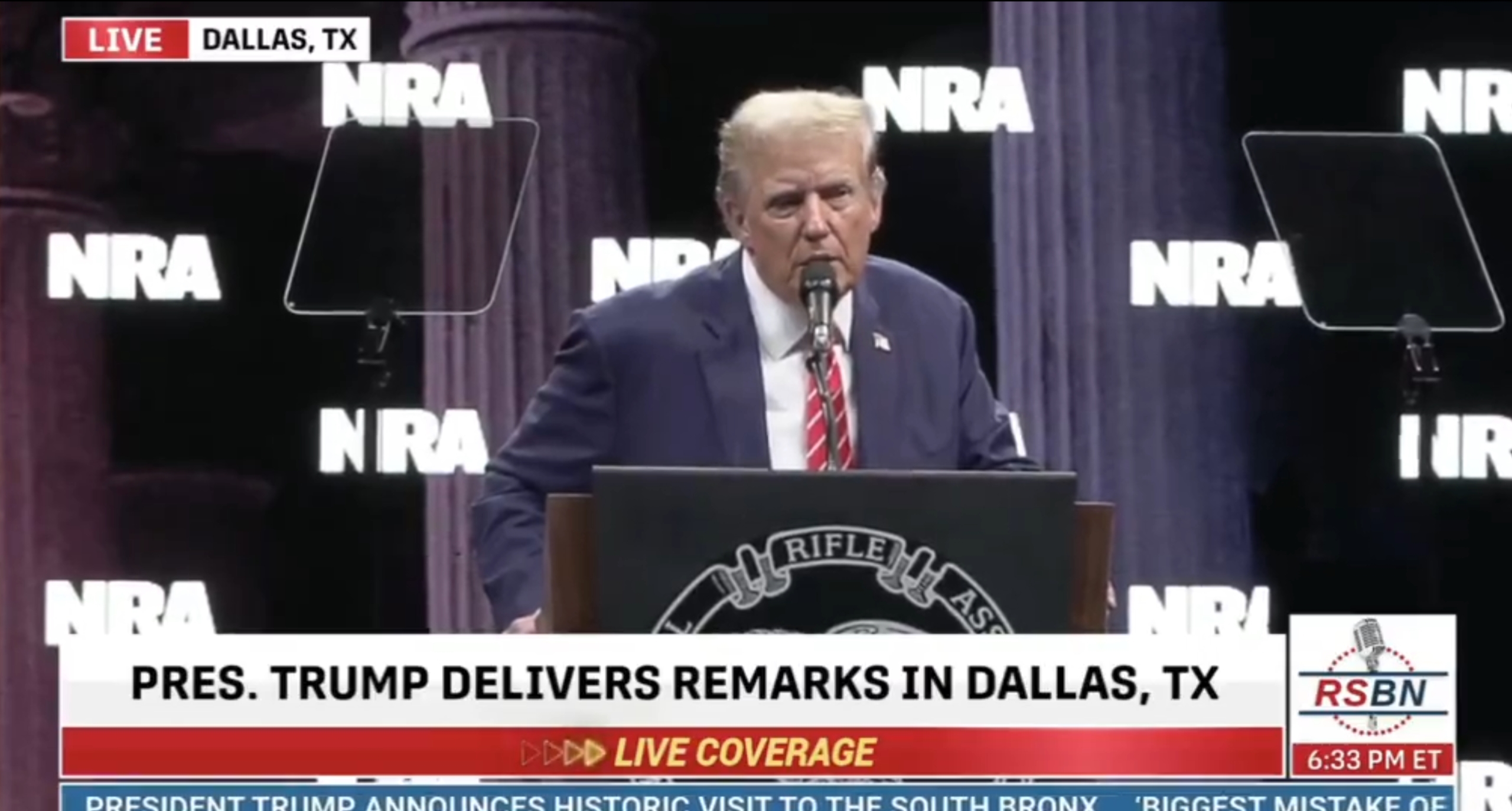 ‘Not Even Close’: Trump Tells NRA Crowd Not Even Lincoln Has ‘Done More For The Black Individual In This Country’ Than Him