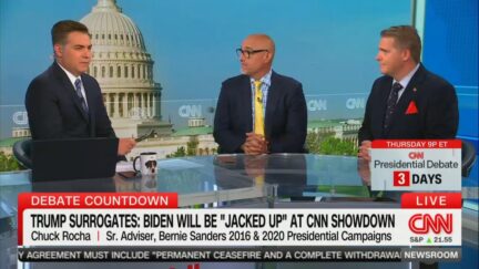 Jim Acosta, Chuck Rocha, and Scott Jennings
