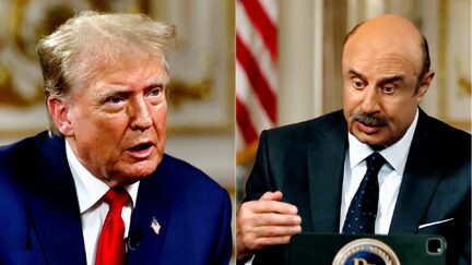 Dr. Phil Tells Trump Only 'Stupid People' Believe Biden Can't Stop Criminal Trials Against Trump
