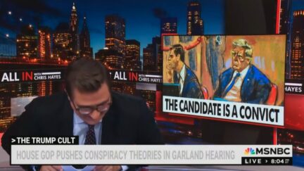 Chris Hayes laughing