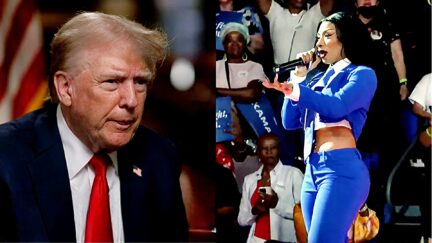 Megan Thee Stallion Hits Trump Over Abortion At Kamala Harris Rally 'If You Want To KEEP Loving Your Body—'
