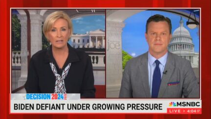 Mika Brzezinski and Willie Geist