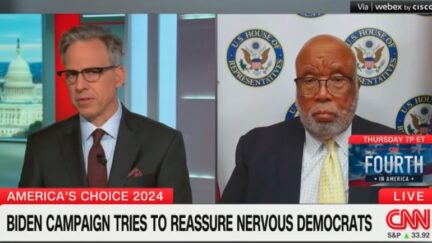 Jake Tapper and Bennie Thompson