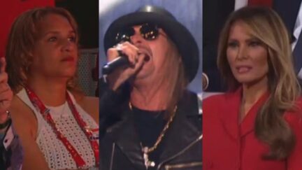 Kid Rock and Melania Trump