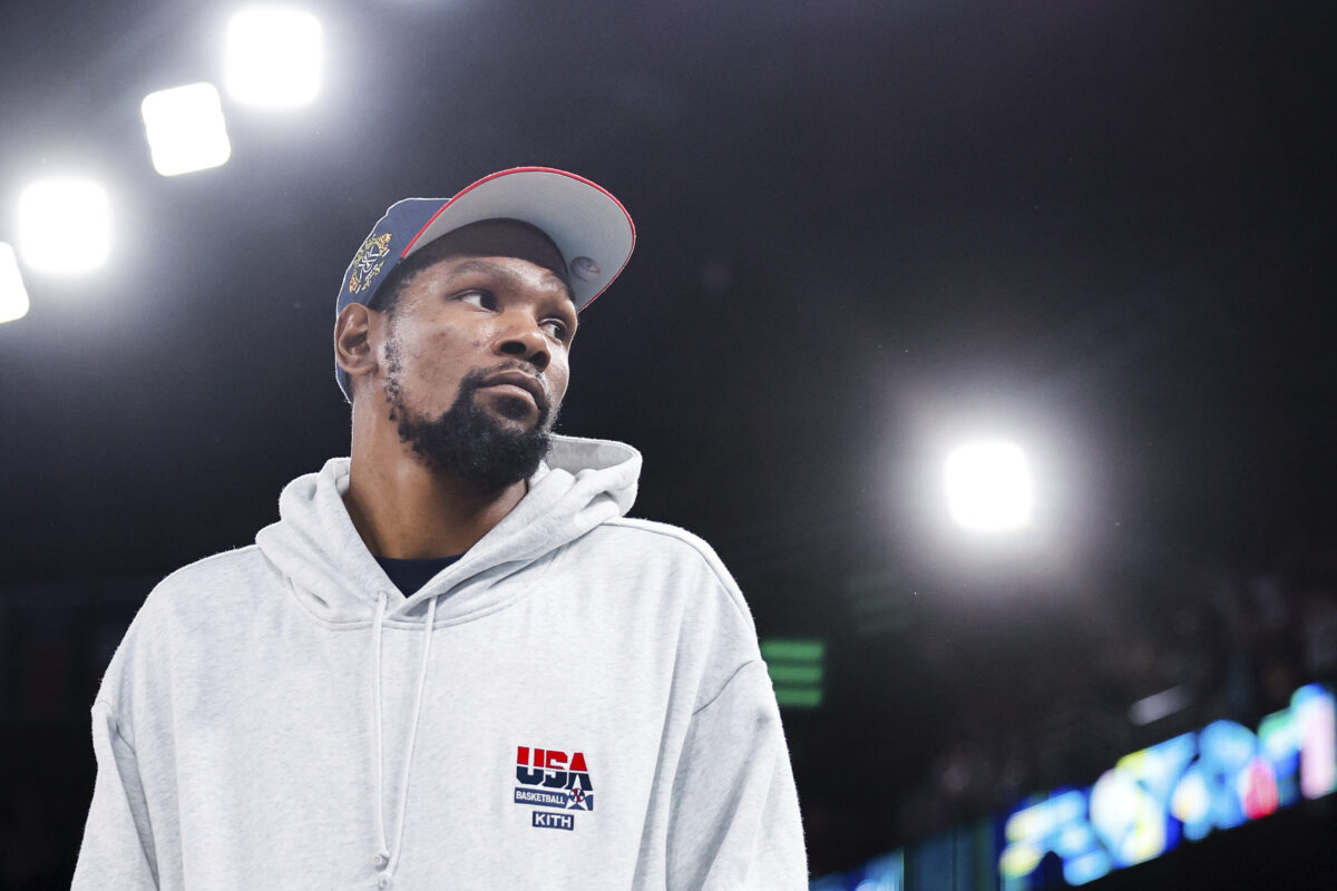 Kevin Durant Celebrates Thrilling Team USA Win Vs. Serbia By… Firing Back at Social Media Trolls at 5 A.M.