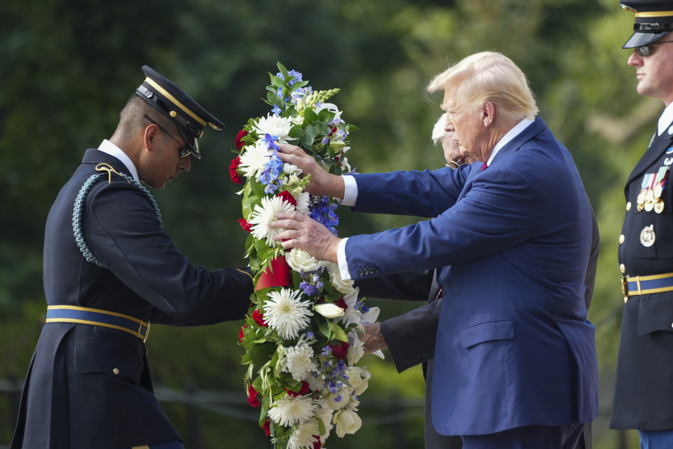 Trump Staffers Who Reportedly ‘Pushed Aside’ Cemetery Worker Identified (mediaite.com)