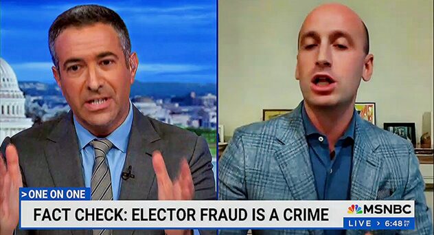 📺 Trump Pal Stephen Miller Gets Smacked Down Live On Air By MSNBC’s Ari Melber: ‘We Are NOT Doing Defamation Here!’ (mediaite.com)