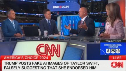 Jim Acosta Zings Pro-Trump Panelist Over Trump's Swifties Posts