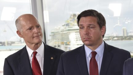 Florida Sen. Rick Scott and Gov. Ron DeSantis