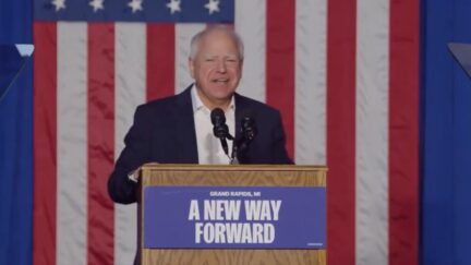 Tim Walz in Michigan