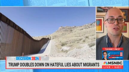 MSNBC Guest Blames Media For ‘Extremely Negative’ Immigration Coverage: ‘Look At The B-Roll We’re Doing Right Now!’ (mediaite.com)