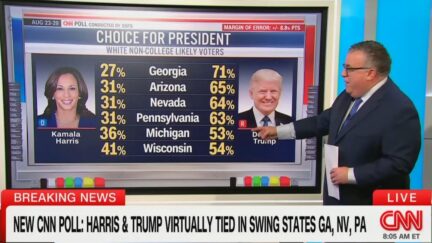 David Chalian Highlights Signs of Trouble for Kamala Harris in Polls