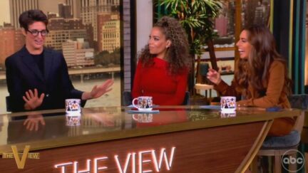 Rachel Maddow Eats 'Humble Pie' on The View Over Terrible Biden Prediction