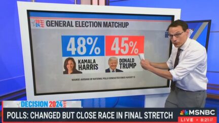Steve Kornacki Breaks Down How Trump Can Still Beat Harris