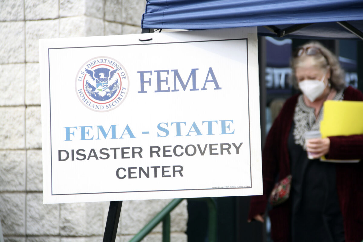 FEMA center in North Carolina