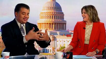 Neil deGrasse Tyson And CNN's Kasie Hunt Crack Up Roasting Trump And Elon Musk Over Rally Clips-2024-10-30