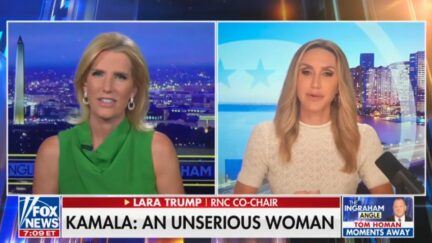 Laura Ingraham and Lara Trump