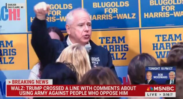 Tim Walz in Wisconsin